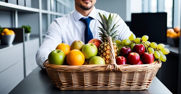 Livraison de corbeilles de fruits à lyon : le bien-être au bureau !